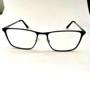 Bulova Eyeglasses Edmundsten *READ* Designer Frames Only Black 56-18-150